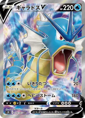 Gyarados V SR 070/067