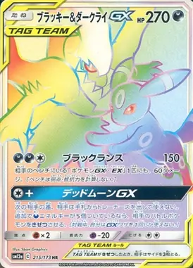 Umbreon & Darkrai-GX HR 215/173