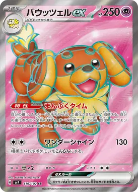 バウッツェルex SR 119/102