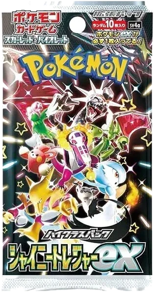 Shiny Treasure ex booster pack